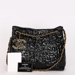 Chanel Puzzle Tote Black Patent 2008 AGHW