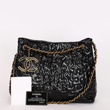Chanel Puzzle Tote Black Patent 2008 AGHW