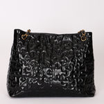 Chanel Puzzle Tote Black Patent 2008 AGHW