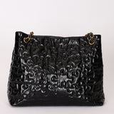 Chanel Puzzle Tote Black Patent 2008 AGHW