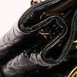 Chanel Puzzle Tote Black Patent 2008 AGHW