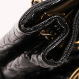 Chanel Puzzle Tote Black Patent 2008 AGHW