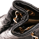 Chanel Puzzle Tote Black Patent 2008 AGHW