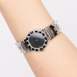 Bvlgari BB23SS Staineless Steel Onyx Watch 22mm