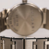 Bvlgari BB23SS Staineless Steel Onyx Watch 22mm