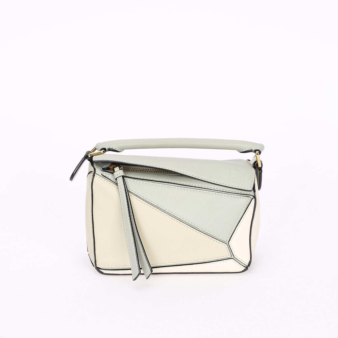 Loewe Tricolor Mini Puzzle Bag 2022