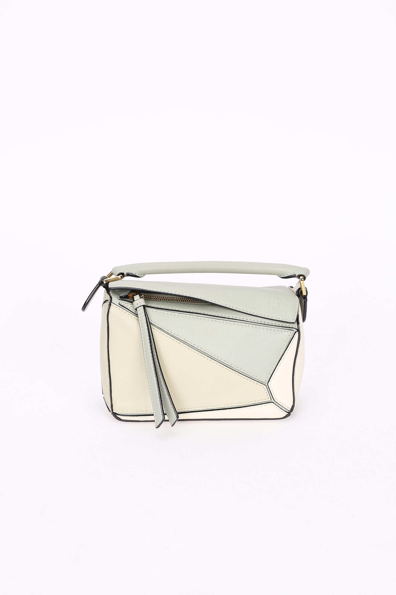 Loewe Tricolor Mini Puzzle Bag 2022