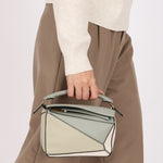 Loewe Tricolor Mini Puzzle Bag