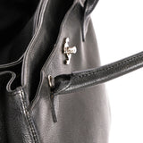 Chanel Tall Cerf Executive Shopping Tote Black Caviar 2001 RHW