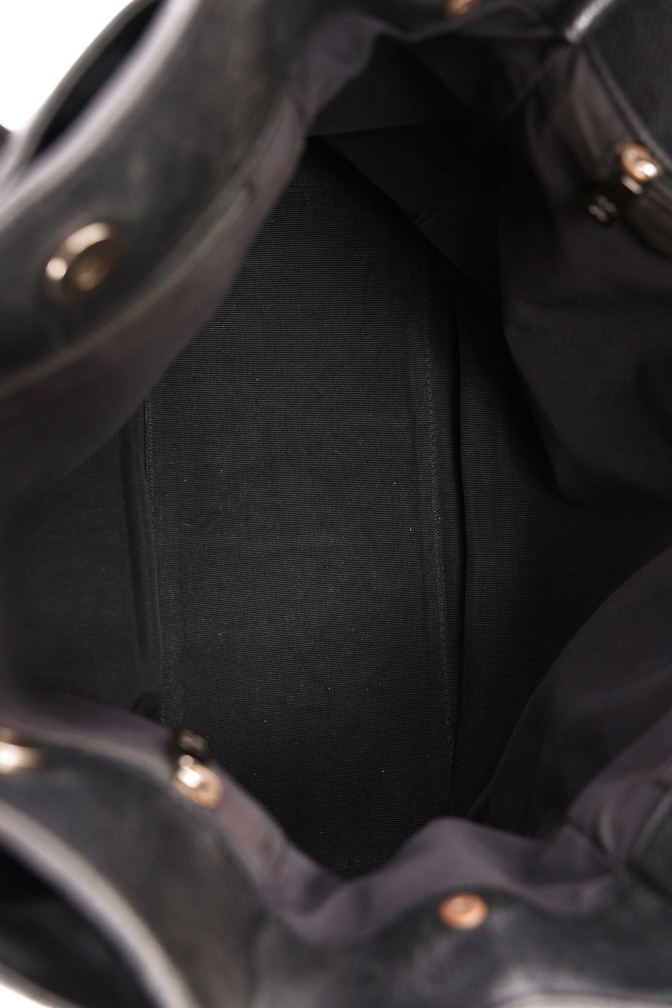 Chanel Tall Cerf Executive Shopping Tote Black Caviar 2001 RHW