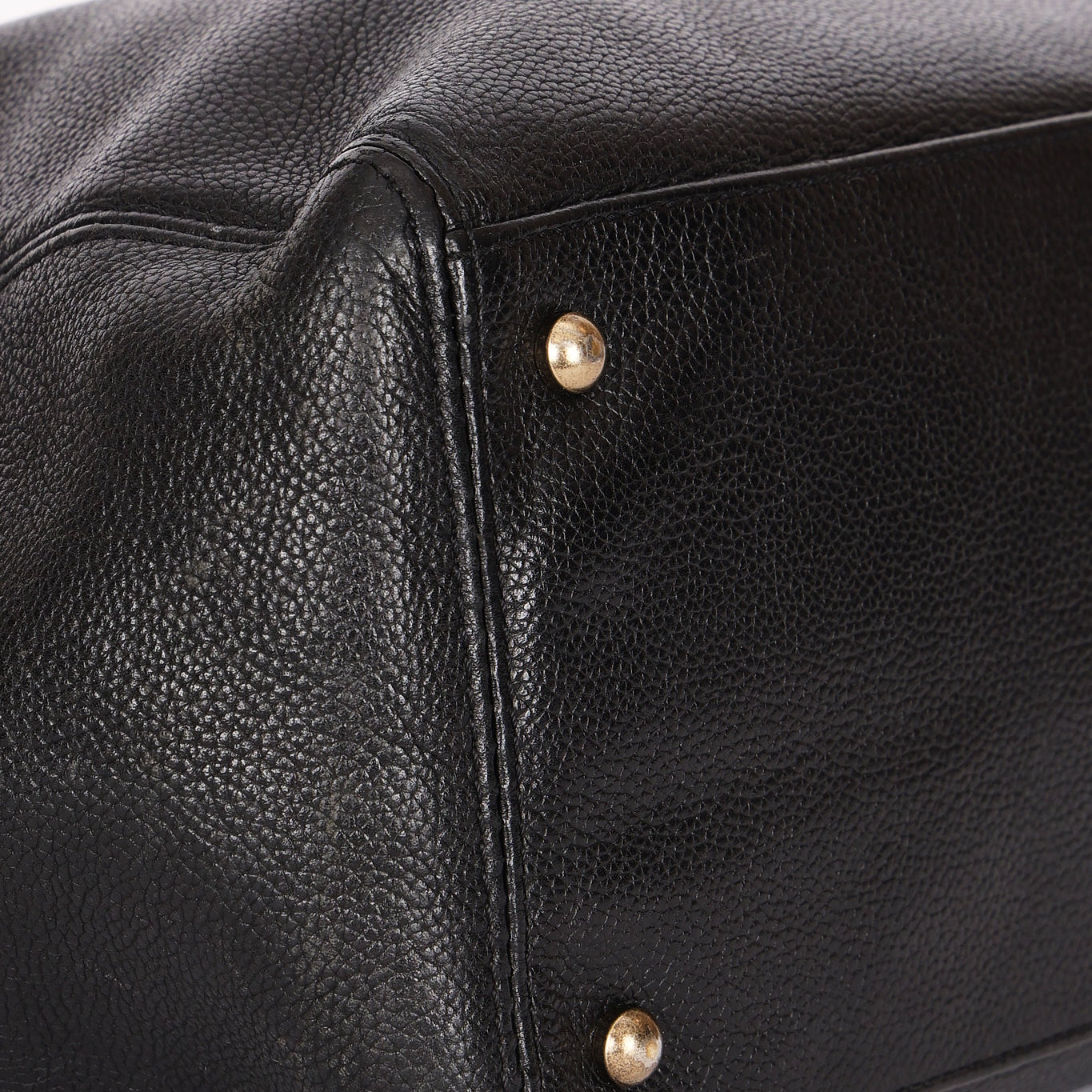Chanel Cerf Executive Tall Tote Black Caviar RHW