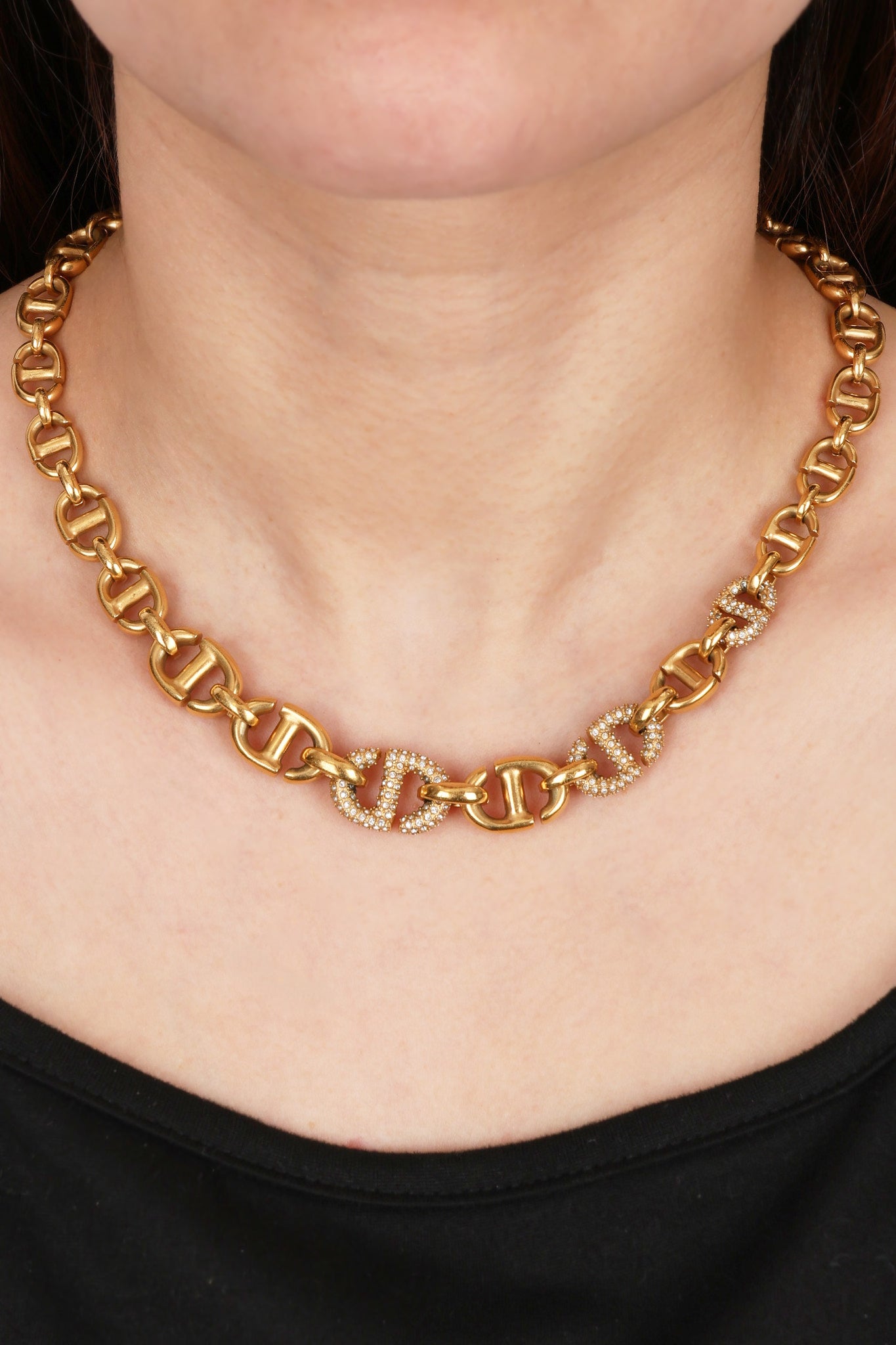 Dior CD Gold Necklace