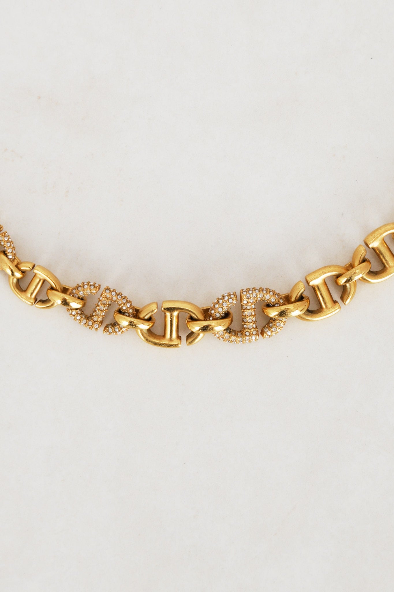 Dior CD Gold Necklace
