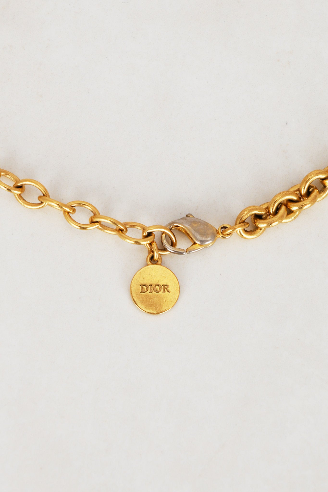 Dior CD Gold Necklace