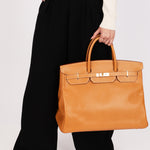 Hermès HAC 40 Gold Clemence GHW