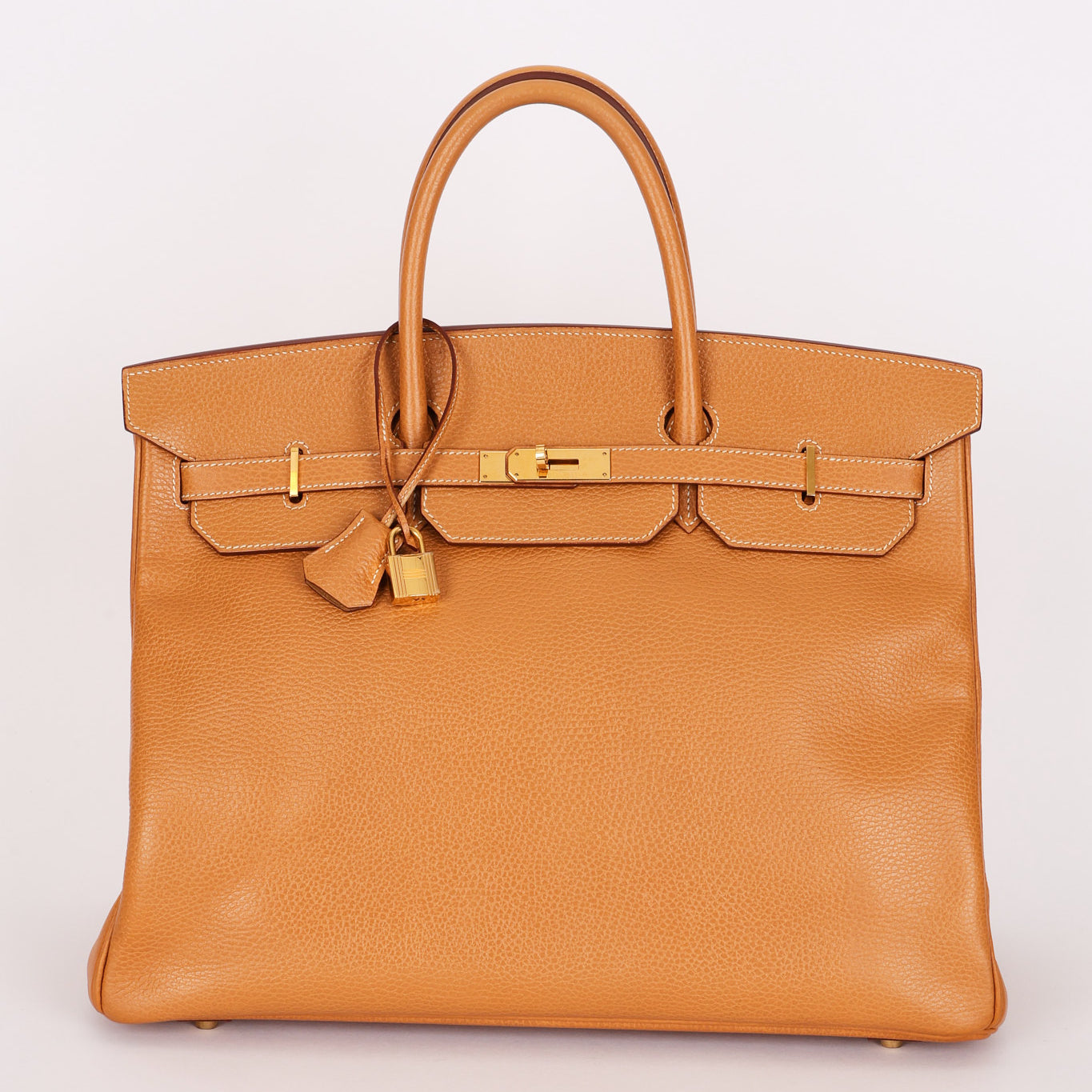 Hermès HAC 40 Gold Clemence GHW