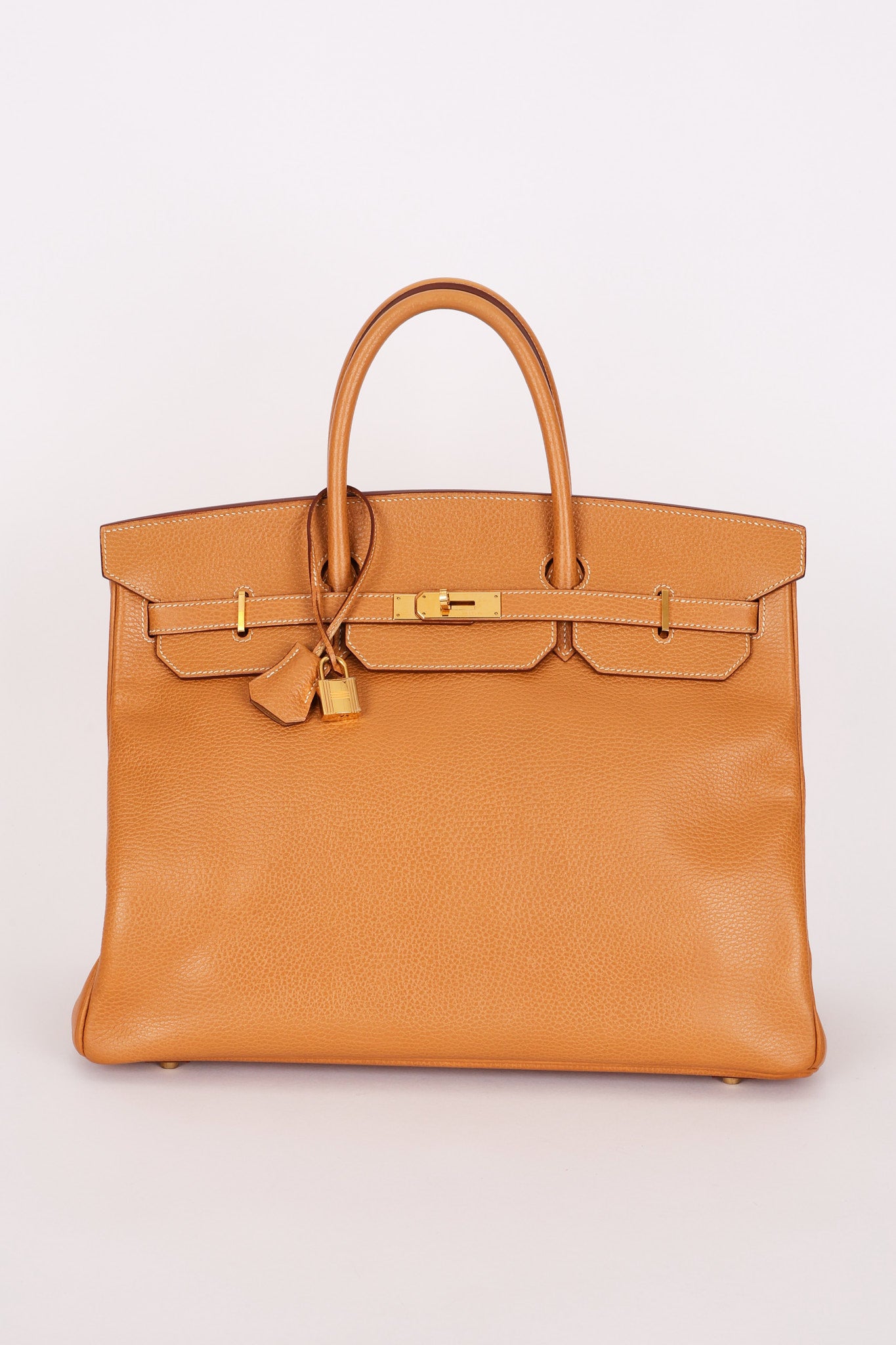 Hermès HAC 40 Gold Clemence GHW