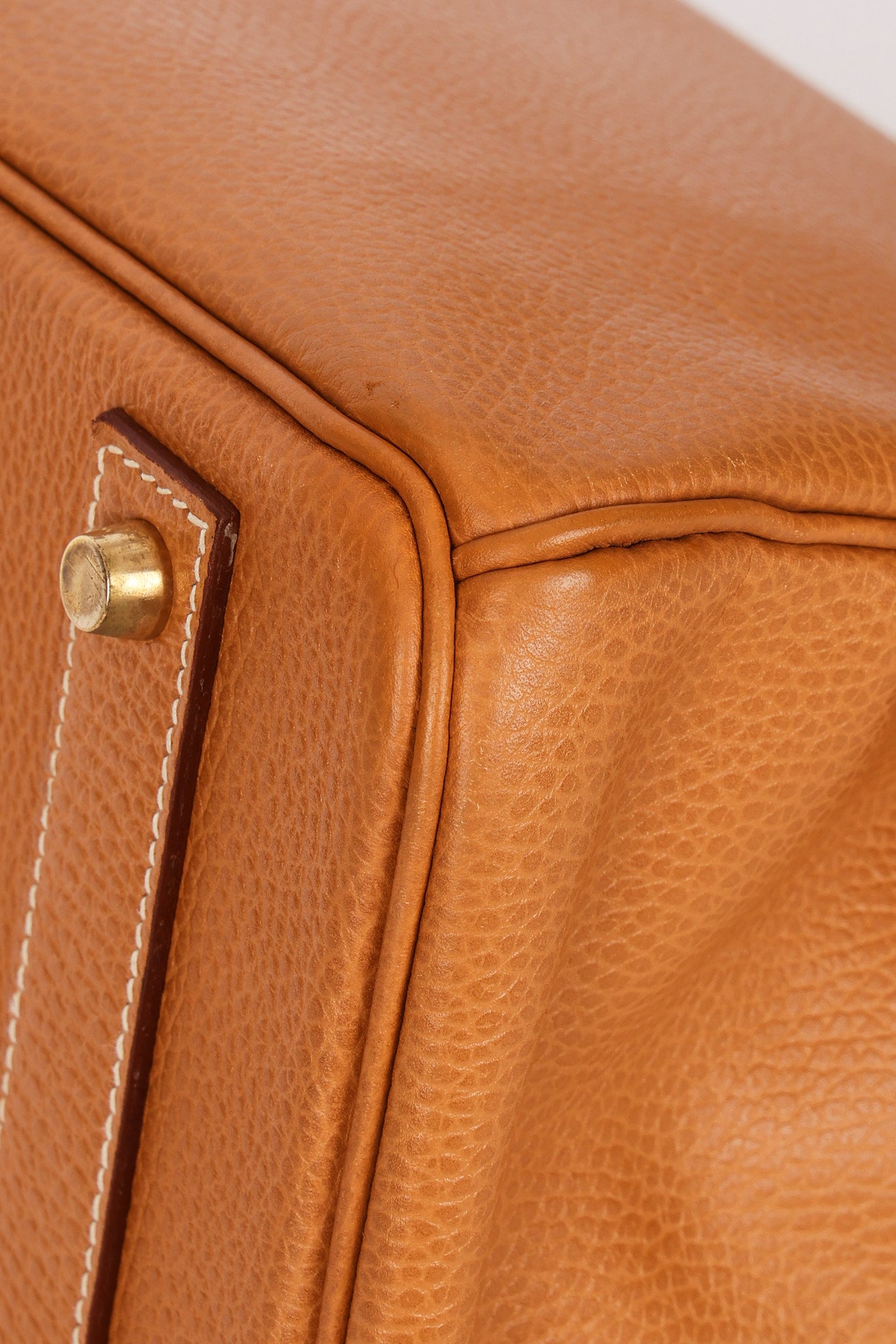 Hermès HAC 40 Gold Clemence GHW