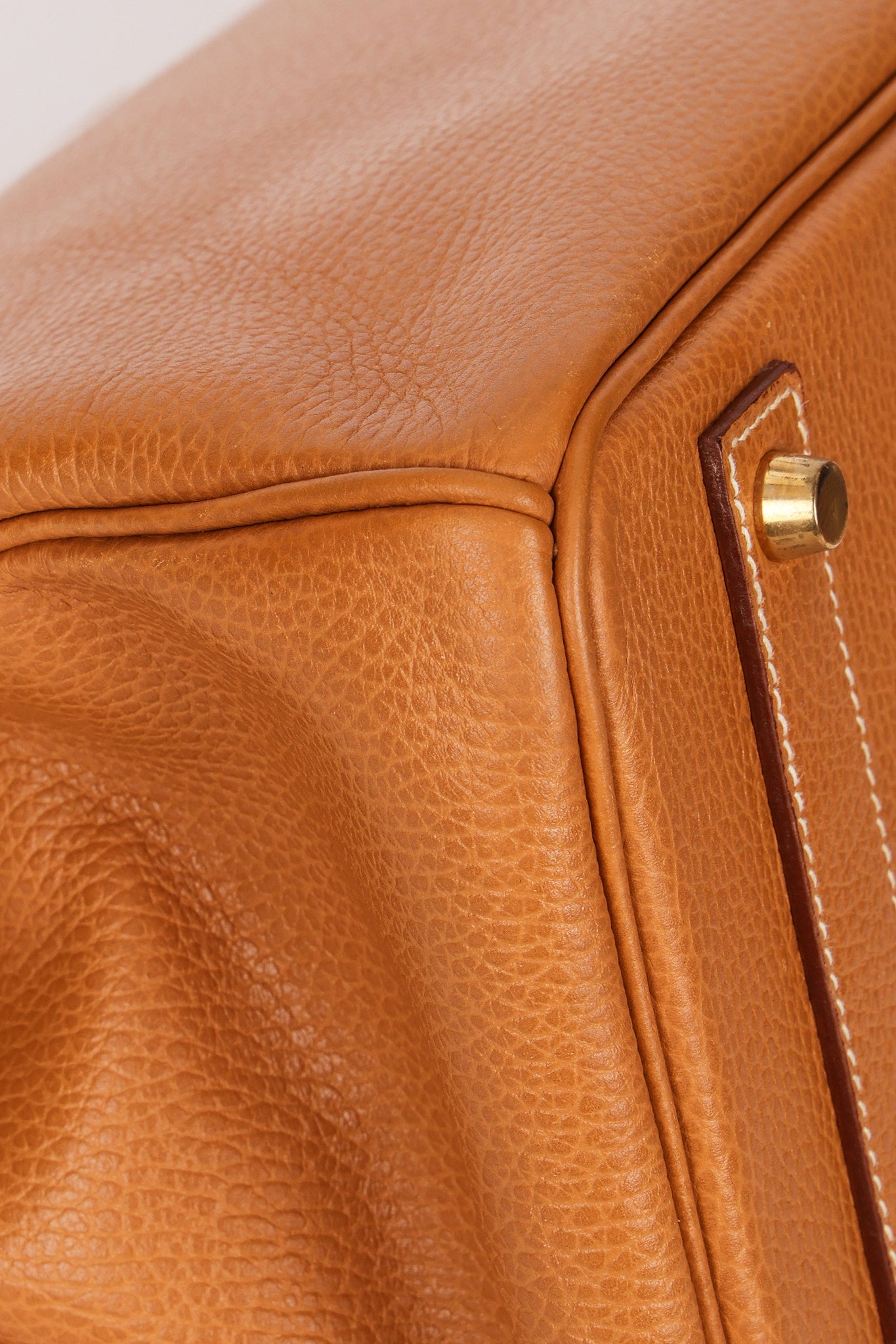 Hermès HAC 40 Gold Clemence GHW