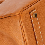Hermès HAC 40 Gold Clemence GHW