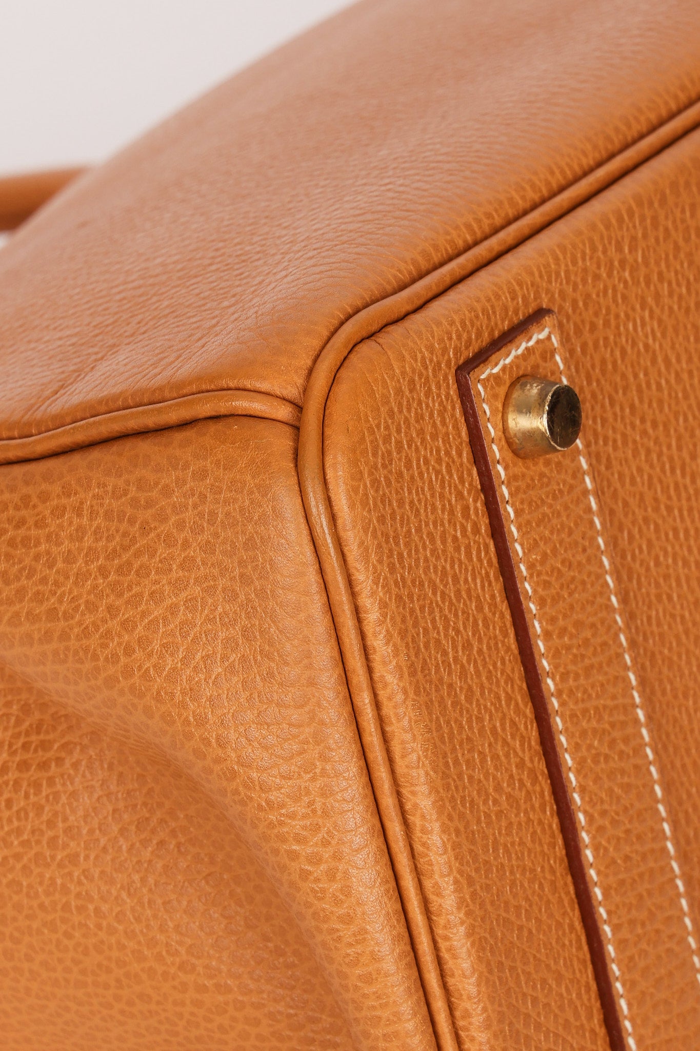 Hermès HAC 40 Gold Clemence GHW
