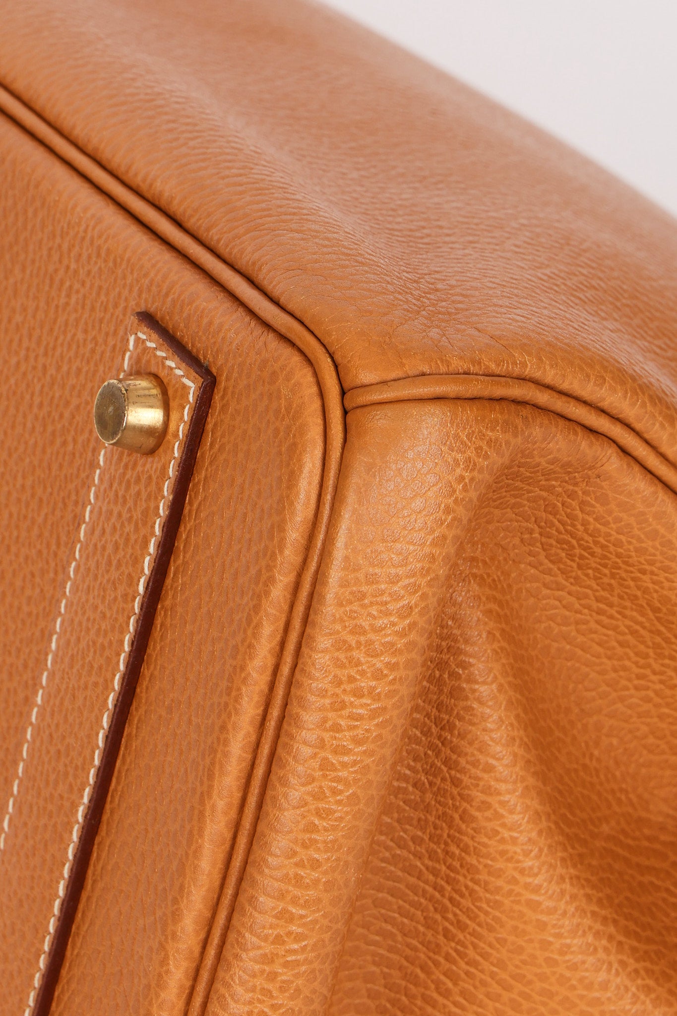 Hermès HAC 40 Gold Clemence GHW