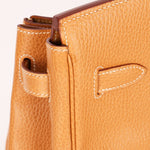 Hermès HAC 40 Gold Clemence GHW
