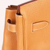 Hermès HAC 40 Gold Clemence GHW