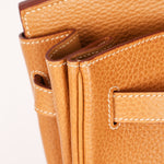 Hermès HAC 40 Gold Clemence GHW