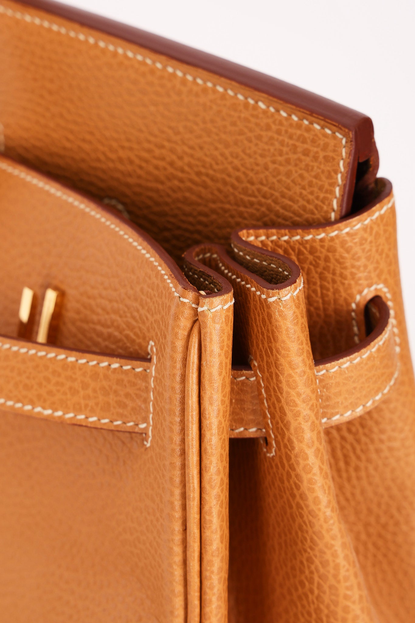 Hermès HAC 40 Gold Clemence GHW