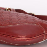 Gucci Large Guccissima Jackie O Bag Bordeaux