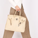 Hermès Birkin 35 (color + leather) PHW