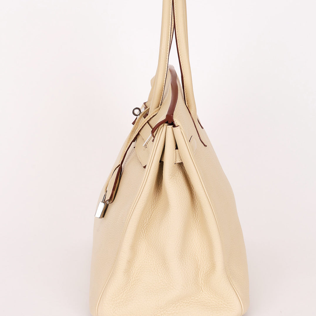 Hermès Birkin 35 (color + leather) PHW