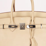 Hermès Birkin 35 (color + leather) PHW