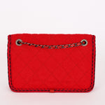 Chanel Paris-Salzburg Medium Single Flap Red Wool 2015 RHW