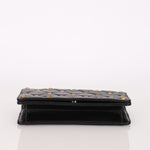 Chanel Gold Studded Clutch with Chain Black Lambskin GHW