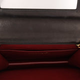 Chanel Gold Studded Clutch with Chain Black Lambskin GHW
