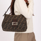 Fendi Zucca Mamma Baguette Bag