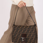 Fendi Zucca Mamma Baguette Bag