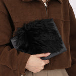 Celine Fur Frame Evening Bag