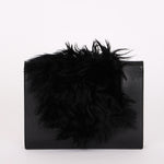 Celine Fur Frame Evening Bag