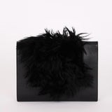 Celine Fur Frame Evening Bag