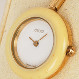 Gucci Gold Bezel Watch