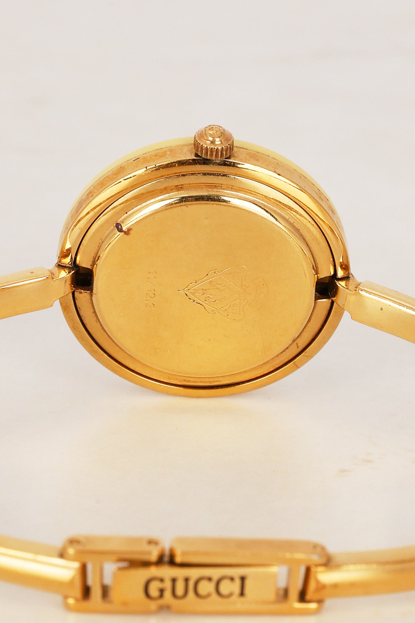 Gucci Gold Bezel Watch