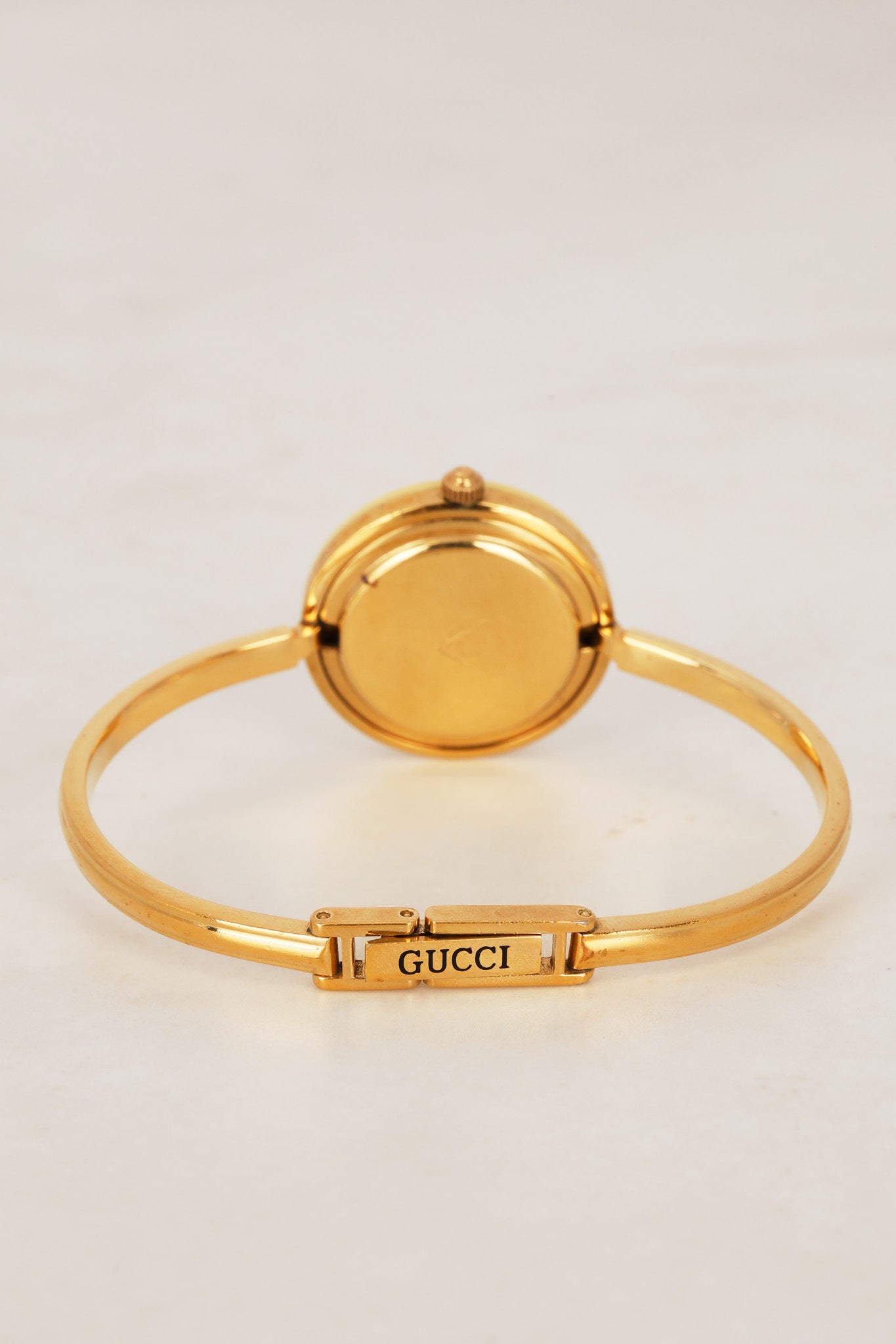 Gucci Gold Bezel Watch