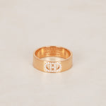 Hermès Gold Diamond Ring