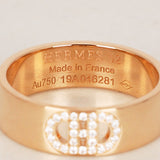 Hermès Gold Diamond Ring