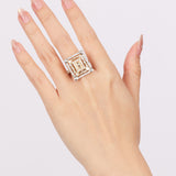 18K Gold & Diamond Ring