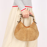 Yves Saint Laurent Small Mombasa Hobo Suede
