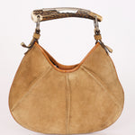 Yves Saint Laurent Small Mombasa Hobo Suede